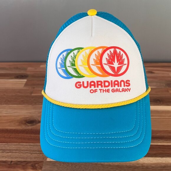 Disney Marvel Guardians of the Galaxy Cosmic Rewind Trucker Cap Hat Snapback - Picture 2 of 8